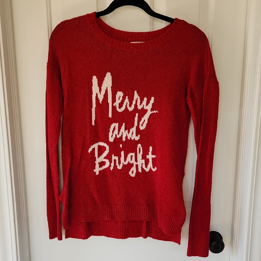 Hollister Merry And Bright Sweater